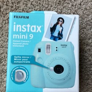 Instax mini 9 brand new never been used.